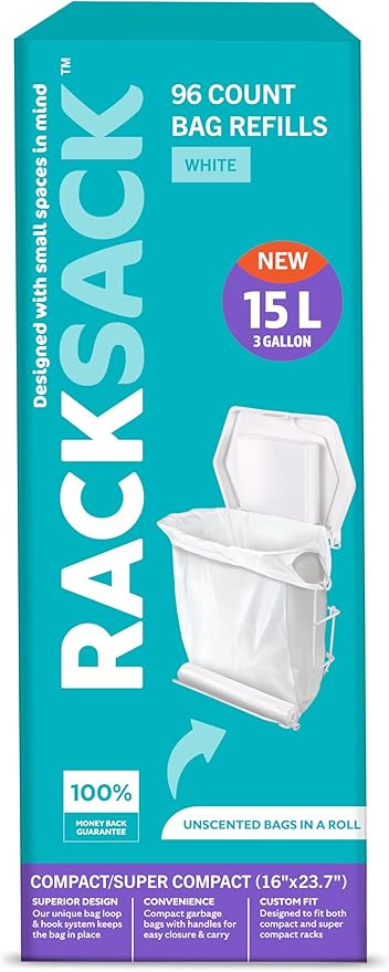 Rolled Bag Refills White 96's
