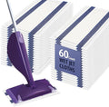 AIR U+ Disposable Mop Pad Refills for Swiffer Wet Jet Mops Thickned and Absorbent Wet Pads Refill 60 Count