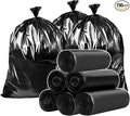 55-60 Gallons Trash Bags 150 Bags Jumbo Large 56 x 39 Inch Tall Black Garbage Bags 0.83 Millimeter 6 Rolls Thickened Waste Bags Ideal for Home Kitchen Restaurant Office Garden