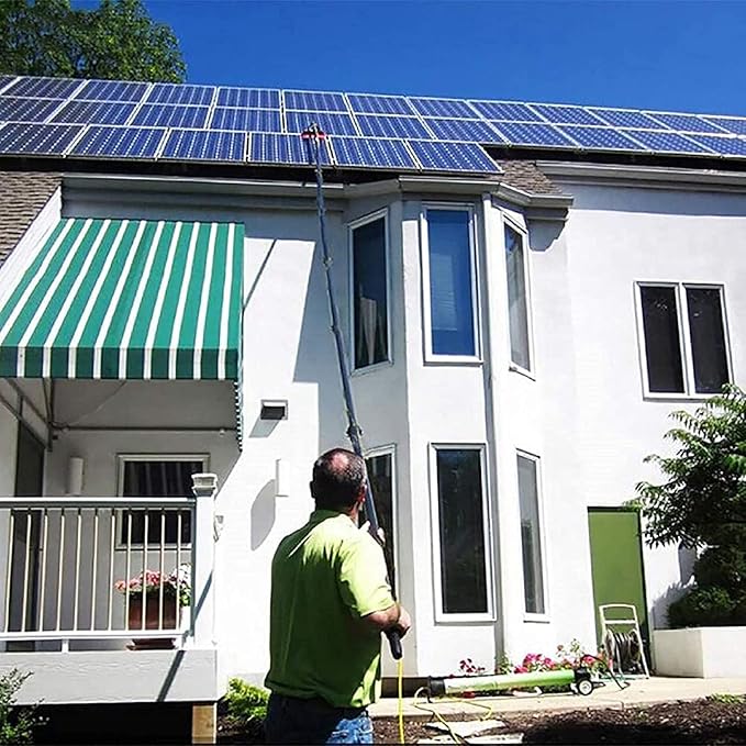 High-Altitude Cleaning BrushCleaning Photovoltaic and Solar Panelsfor Cleaning Outer Window GlassTile WallsGlass Curtain WallSolar Panel Surf7.2M