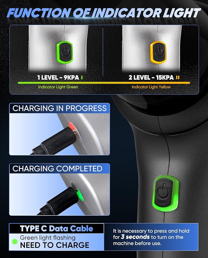 Saker Car Vacuum Portable Cordless Handheld Car Vacuum 15000PA High Power with Brushless Motor and Blower for CarsOfficeHome Cleaning HL107B