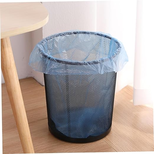 Modern Breathable Iron Mesh Waste Bin Versatile Trash Holder for Office Home Dorm Open-top Design for Easy Waste Disposal Stylish Functional Wastebasket