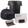 Boardwalk 4046SH Low-Density Can Liners 45gal .95mil 40w x 46h Gray (4 Rolls of 25)