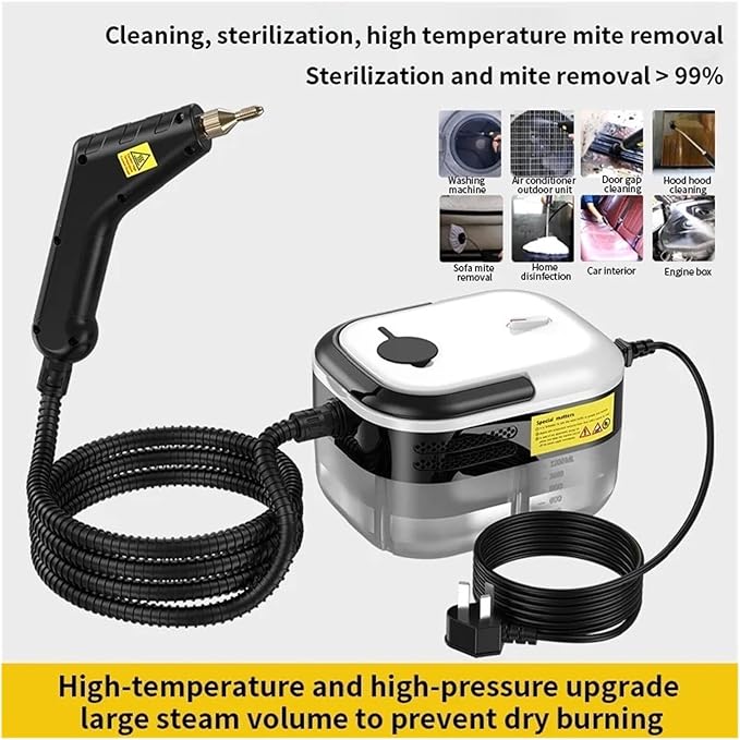Handheld Steam Cleaner &amp High Pressure Steam Mop For Household Air Conditioner Kitchen Furniture Bathroom Car(13110 V)