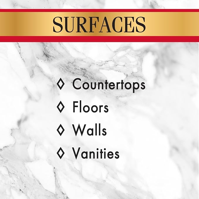 Stone Care International Daily Cleaner/Polish &amp Sealer Stone Care Kit for Granite Quartz Quartzite Limestone Countertops - No residue Superior Protection