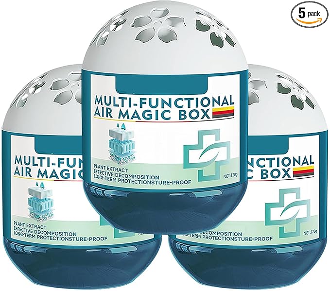 Indoor Air Purification Dust Removal Magic Box Multi-functional Air Magic Box Cleaner Fragrance Long-Lasting Air Freshener for Continuously Purifying the Air Plant-Based Formula (3)