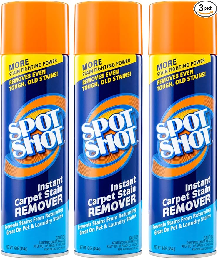 Spot Shot Instant Carpet Stain Remover 16 OZ [3-PACK]