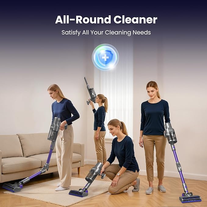 Cordless Vacuum Cleaner Vacuum Cleaners for Home Stick Sacuum Cordless Rechargeable