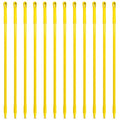 SPARTA 41225EC04 Fiberglass Broom Handle Mop Handle Replacement Handle With Acme Threaded Tip For Commercial Cleaning 48 Inches Yellow (Pack of 12)