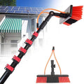 Window Cleaning Brush Water Fed Pole Kit 3.6M 5.4M 6M 7.2M 9M 11M Window Cleaning PoleWater Fed Telescopic BrushWindow Cleaner KitExtendable Solar Panel24ft/7.2m