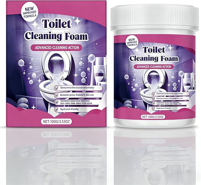 Household Toilet Cleaning Powder Gentle Stain Removal And Glaze Maintenance Bathroom Supply(2box)