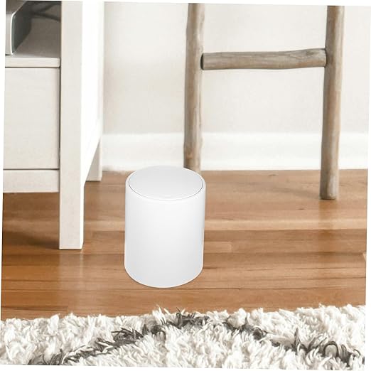 Press Lid Garbage Bin Trashcan Kitchen Trash Can Compact Wastebasket Office Waste Bin
