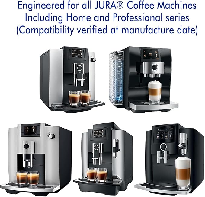 New England Stories Jura Compatible Descaling Tablets 18-Pack - Remove Limescale &amp Calcium Improve Coffee Taste for Coffee Machines