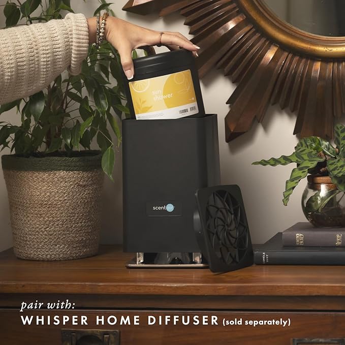 ScentAir Whisper Home Monthly Plug-in Refill Fragrance Cartridge for Home and Office Amazon Exclusive Sun Shower