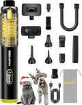 SEEDUSTRY Handheld Vacuum Cleaner Cordless Mini Small Car Vacuum Portable Pet Hair Vacuum 3 Suction Modes-Up to 18000pa 6 Blow &amp Suck &amp Deflate &amp Inflate Nozzles for Car Pet Office