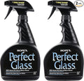 HOPE'S Perfect Glass Cleaner Spray Streak-Free Ammonia-Free Window Mirror Screen Tinted Glass and Shower Door Cleaner Indoor and Outdoor Glass Surfaces 32 Fl Oz Pack of 2