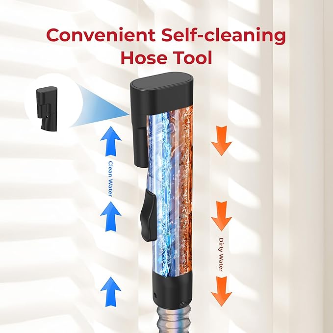 Rosewill Multi-Purpose Portable Carpet and Upholstery Cleaner Powerful Suction 18 KPa Spot Cleaner 600W Motor Car and Auto Detailer Stain/Spot Remover Versatile Use: Carpet Sofa Pet Hair