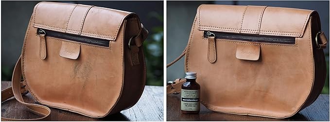 Leather Milk Leather Cleaner - Straight Cleaner No. 2 - All Natural Non-Toxic Deep Cleaner Made in The USA. 2 Sizes. Includes Premium Cleaning Pad!