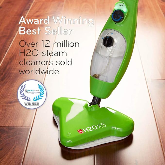 Electric Mop Floor Cleaner Cordless Multifunctional Household Rechargeable Steam Mop Handheld Vacuum Floor and Carpet Cleaner Green (Green)