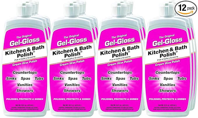 GG-1.FCP-12PK Liquid Kitchen and Bath Cleaner and Polish - 16 fl. oz (Pack of 12)