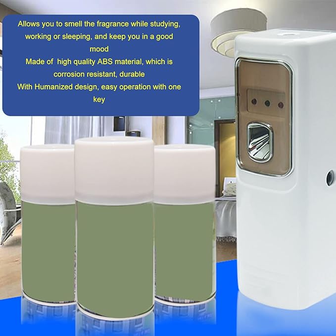 Wall Moted Automatic Perfume Dispenser Fragrance Dispenser Auto Air Freshener Dispenser for Bathroom Hotel Office