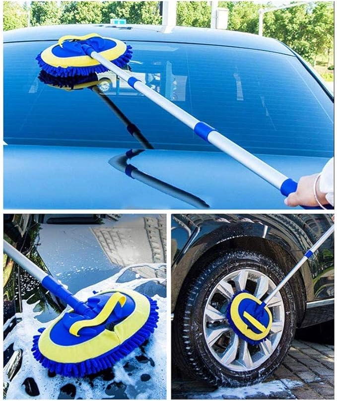 Mop Microfibre Outdoor Mop Washing Brush for Office Cleaning Household Cleaning Window Cleaning