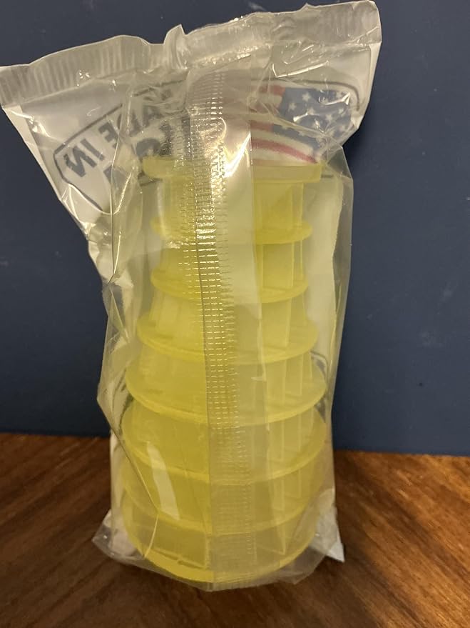 Capital Fresh Citrus Eco Air Freshener Cones 30-Day Pack of 6 Yellow Made In The USA