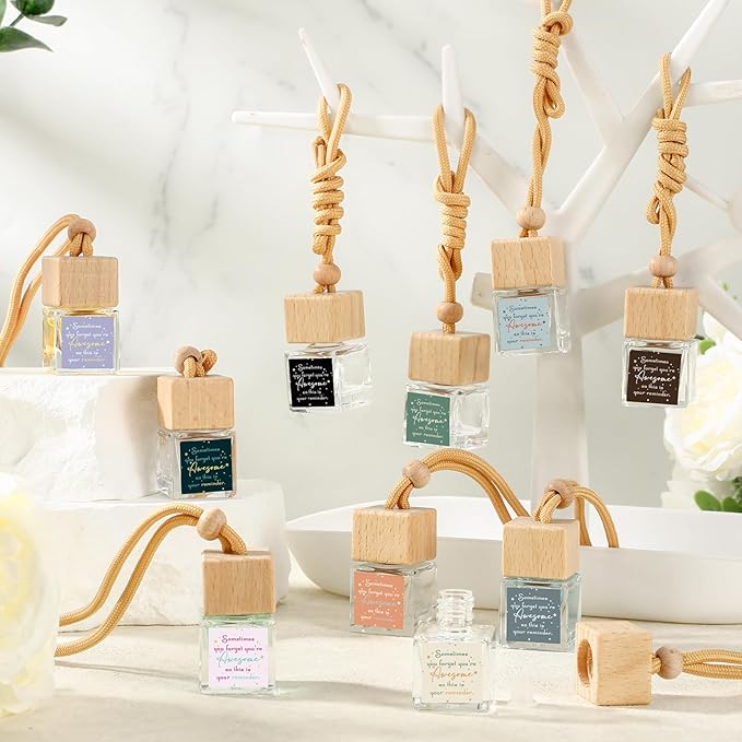 30 Pcs Appreciation Gift Bulk for Coworker Inspirational Empty Hanging Car Air Freshener Diffuser Sometimes You Forget Your Awesome Thank You Gifts for Nurse Staff Teachers