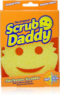 Scrub Daddy - The Original Scrub Daddy - Scratch-Free Multipurpose Dish Sponge - BPA Free &amp Made with Polymer Foam - Stain &amp Odor Resistant Kitchen Sponge (1 Ct)