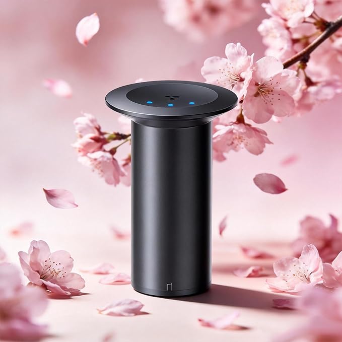 Torras Car Air Freshener CF18 Luxury Perfume Refill Last 6 months Cherry Blossoms Scent Natural French Fragrance with Plant Extracts Diffuser Air Freshener Premium Car Scent