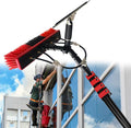 Water Fed Rod Kit Lightweight - Outdoor Windows Cleaner Windows Glass Solar Panel Cleaning Washing Equipment Tool Solution: Hose Spray Washer7.2m(24ft)