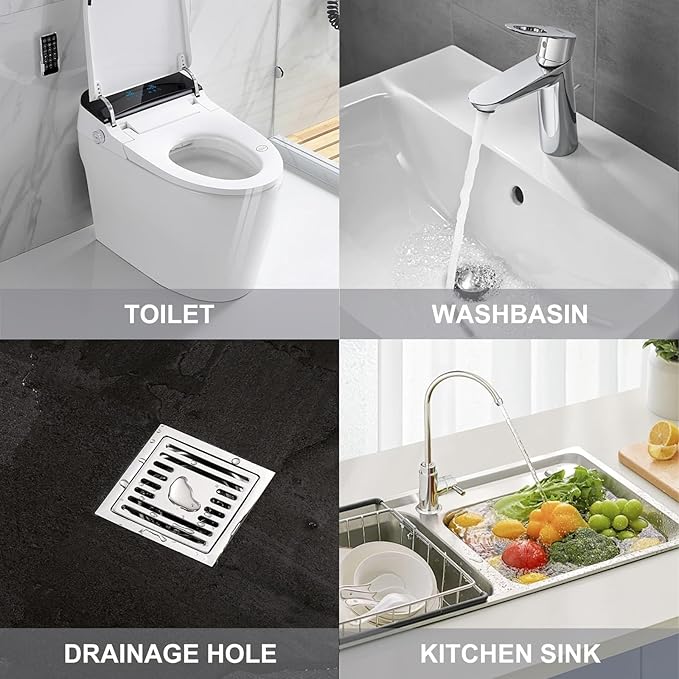 Professional Drain Cleaner - Unclog Kitchen Sink Toilet Bathroom Drain Remove Odor Safe for Pipes(20PCS)