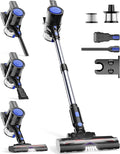 Cordless Vacuum Cleaner 45KPA Stick Vacuum Cleaners for Home with Up to 40 Mins Runtime 6-in-1 Rechargeable Lightweight Vacuum with Powerful Suction for Carpets Pet Hair Hardwood Floors