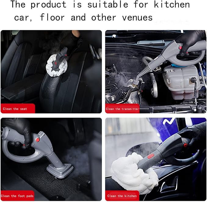 Steam Cleaning Steam Cleaner High-Pressure Steam Cleaner for Car Home1500W Air Conditioner Cleaning Machine Steam Cleaner High Pressure