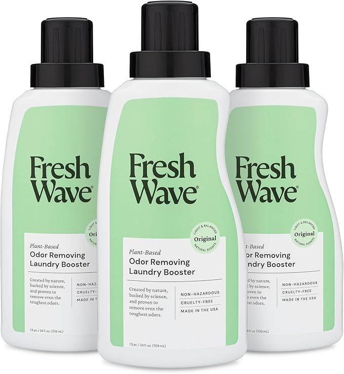 Fresh Wave Odor Removing Laundry Booster Bundle: (3) 24 fl. oz. Laundry Booster