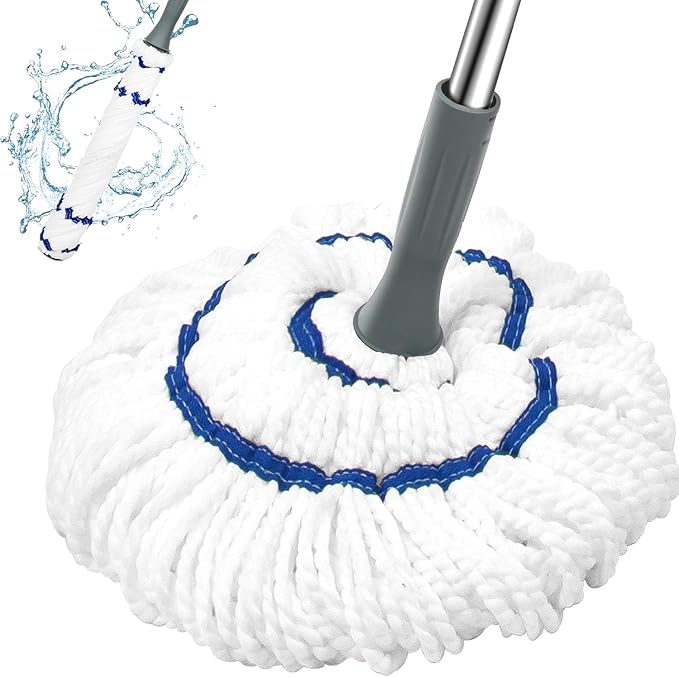 Basics Car Wash Mop Brush with Long Handle for Home