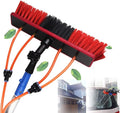 Water Fed Telescopic Brush Window Cleaning Pole Brush Window and Solar Panel Cleaning System Windows Cleaning Trucks Water Fed Pole Kit (Color : 50cm Brush Head Size : 4M/13.1Ft)