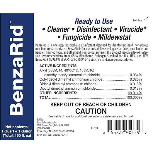 Pro Mold Killer Fungicide Disinfectant including Aspergillus Niger (Black Mold) H5N1 Pack | Multi-Purpose Fungicide Mildewstat Disinfectant Virucide | EPA Reg. 1 Gal + 32 oz.