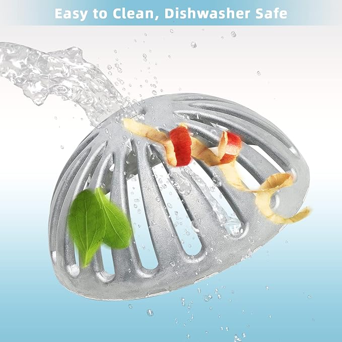 3 Pack Floor Sink Strainer Floor Drain Strainer Heavy Duty Aluminum Dome Sink Drain Strainer Floor Drain Cover for Kitchen Bar Outdoor Garden or Bath 5-1/4 Diameter x 2-1/4H