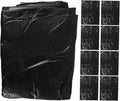 GALPADA 25pcs Thickened Black Trash Bags Heavy Duty Garbage Liners for Kitchen Bathroom Office Home Waste Disposal and Garbage Bags