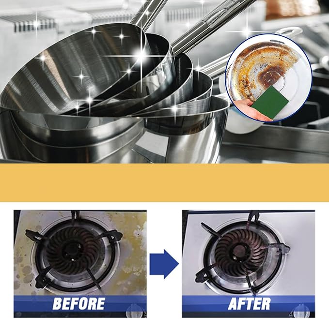 Coconut Oil Kitchen Cleaning &amp Polishing Paste Coconut Oil Cleaning Paste Multipurpose Stainless Steel Cookware Scratch Remover And Metal Polish For Appliances