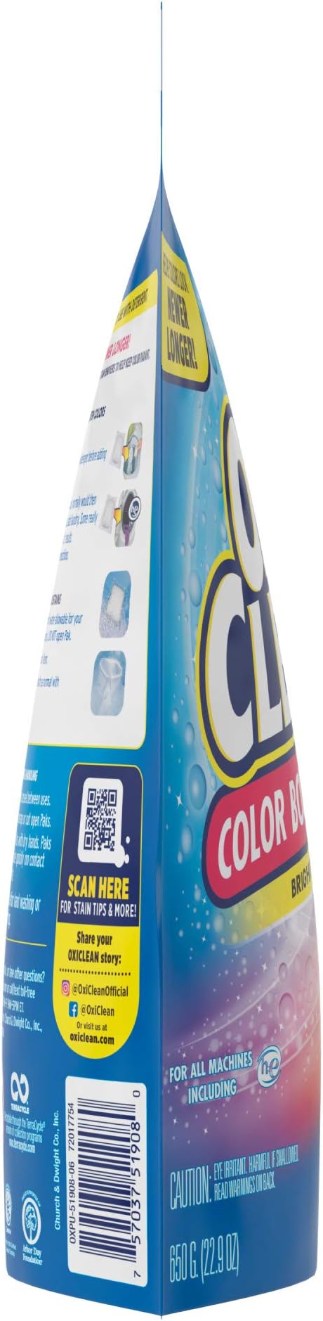 OxiClean Color Boost Laundry Brightener and Stain Remover Power Paks 26 Count