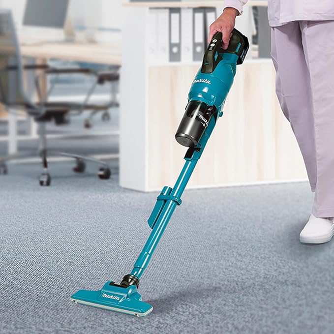 Makita DCL286FZ Cordless Vacuum Cleaner 18 V with Cyclone Unit (Without Battery Without Charger) Turquoise Black