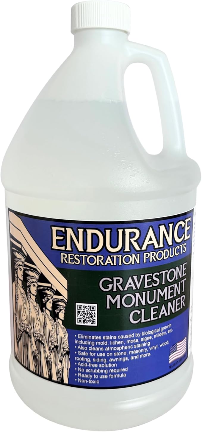 Endurance Gravestone &amp Monument Cleaner - 1 Gallon