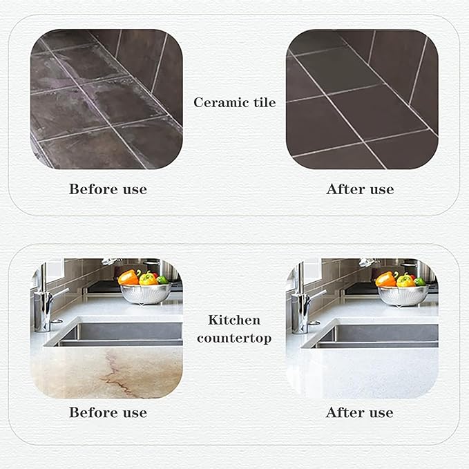 Marble Polishing Paste Granite Cleaner Countertop Marble Etch Remover - Professional Polish Compound for Granite Marble Quartz &amp Stone | Restores Shine Removes Scratches &amp Etch (2.2LB)
