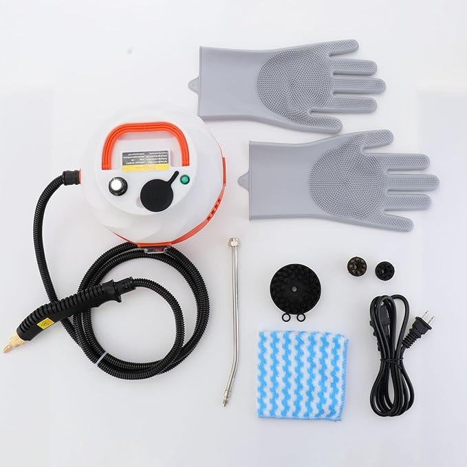 Yajuyi High Temperature Steam Cleaner Steam Cleaning Machine Home Office 1500W High Pressure Steamer for Refrigerator Upholstery