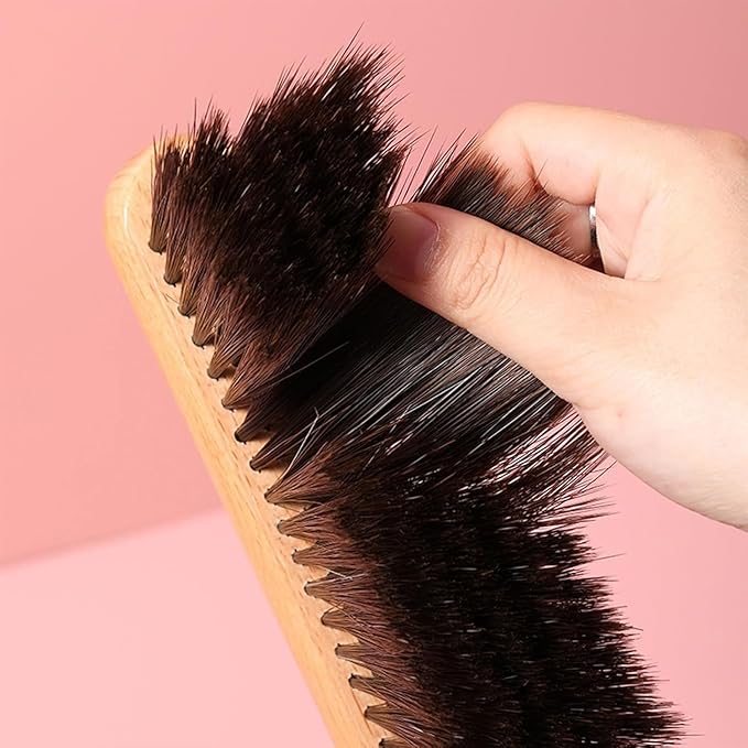 Whisk Broom Hand Held 2 Pcs Bench Brush Wooden Handle Hand Broom Extended for Comfortable Grip Drafting