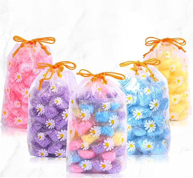 60Pcs Scent Booster Crystals Independent Package Fragrance Beads Bags in-Wash Scent Booster Beads Laundry Freshener Beads (Ocean)