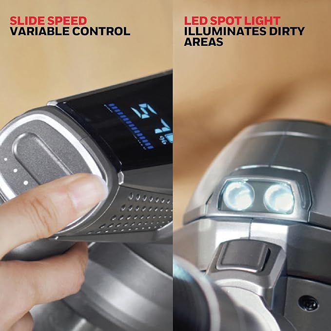 Honeywell VC16 Cordless Vacuum Cleaner Handheld + 8 Tools for Better Easier Cleaning Dark Silver