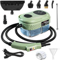 Steam Cleaner 15s Heat-Up 6-Level Adjustable Handle High Pressure Steamer for Cleaning with 11 pcs Accessories Handheld Cleaning Steamer for Home Floors Car Upholstery Grout Bathroom Kitchen
